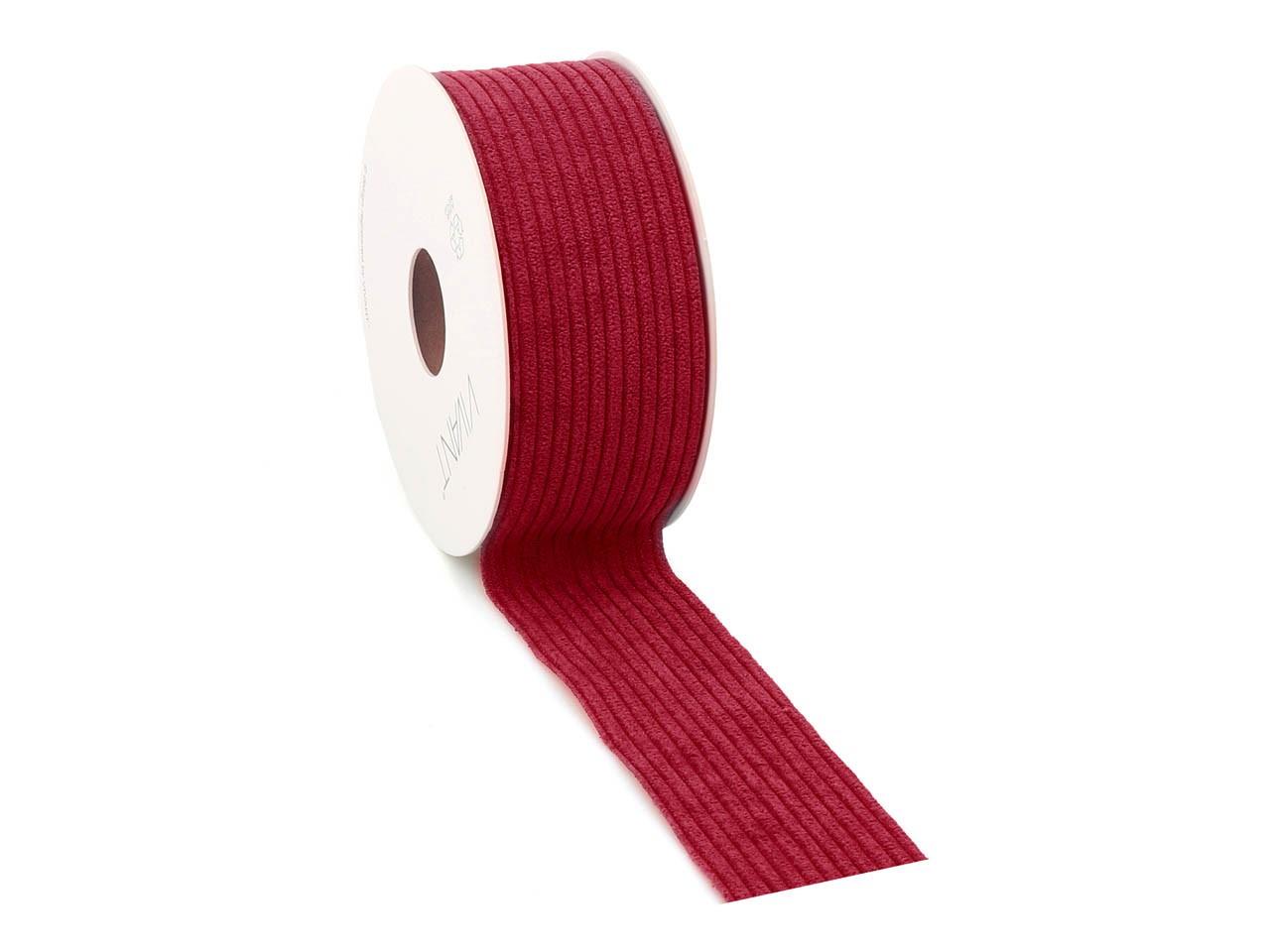 Band Cord 40 mm 8 Meter rot Farbe 21