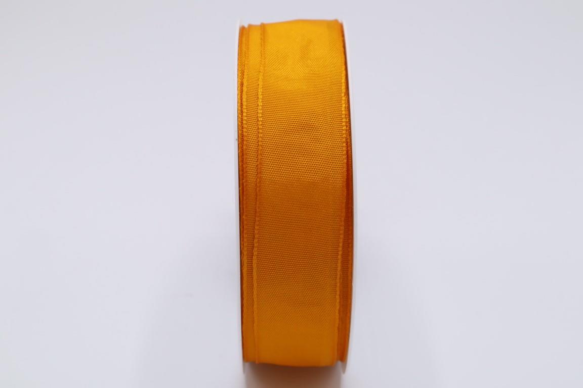 Drahtkantenband 25mm orange 68