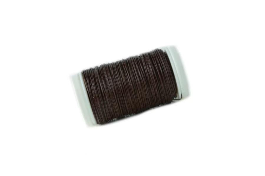 Myrthendraht braun 0,35mm 100gr. NETTO Myrthendraht braun 0,35mm 100gr. NETTO