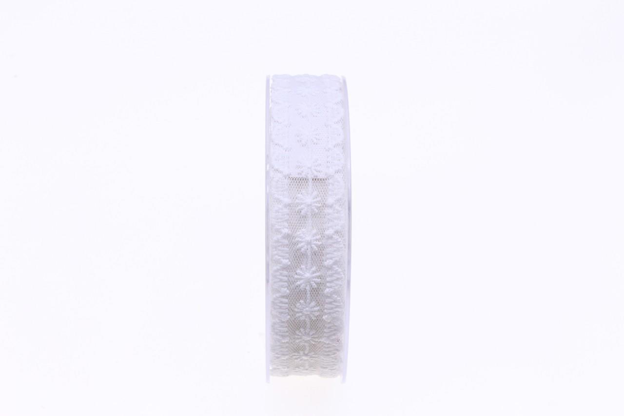Band Brüssel 25 mm 10 Meter 101 weiss Band Brüssel 25 mm 10 Meter 101 weiss