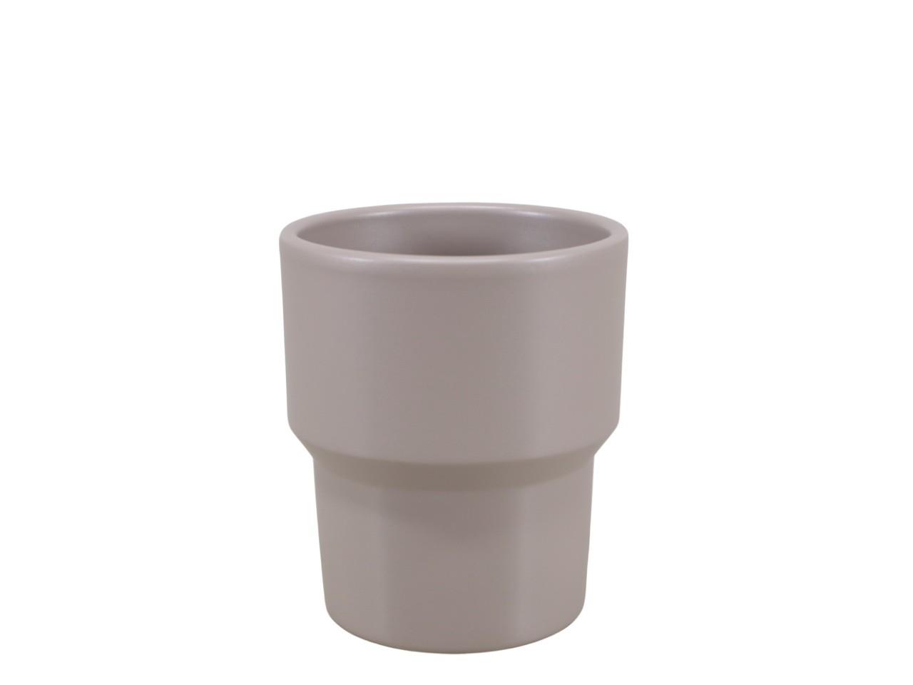 Orchideentopf D10xH12cm Form 399 steingrau matt