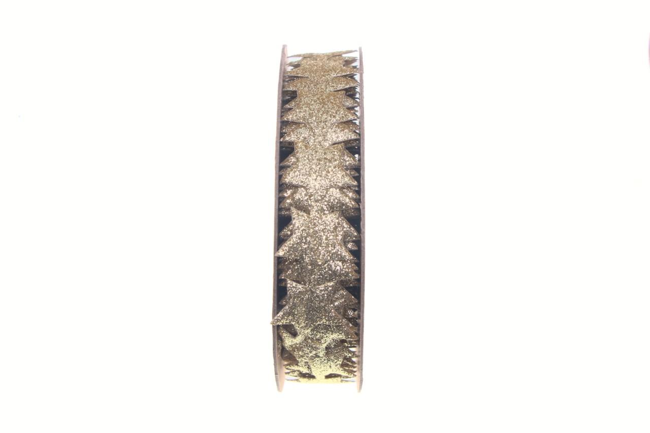 Band Cosmo 25 mm 10 Meter gold 126