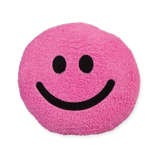 Kissen Smiley Durchmesser ca. 30 cm pink