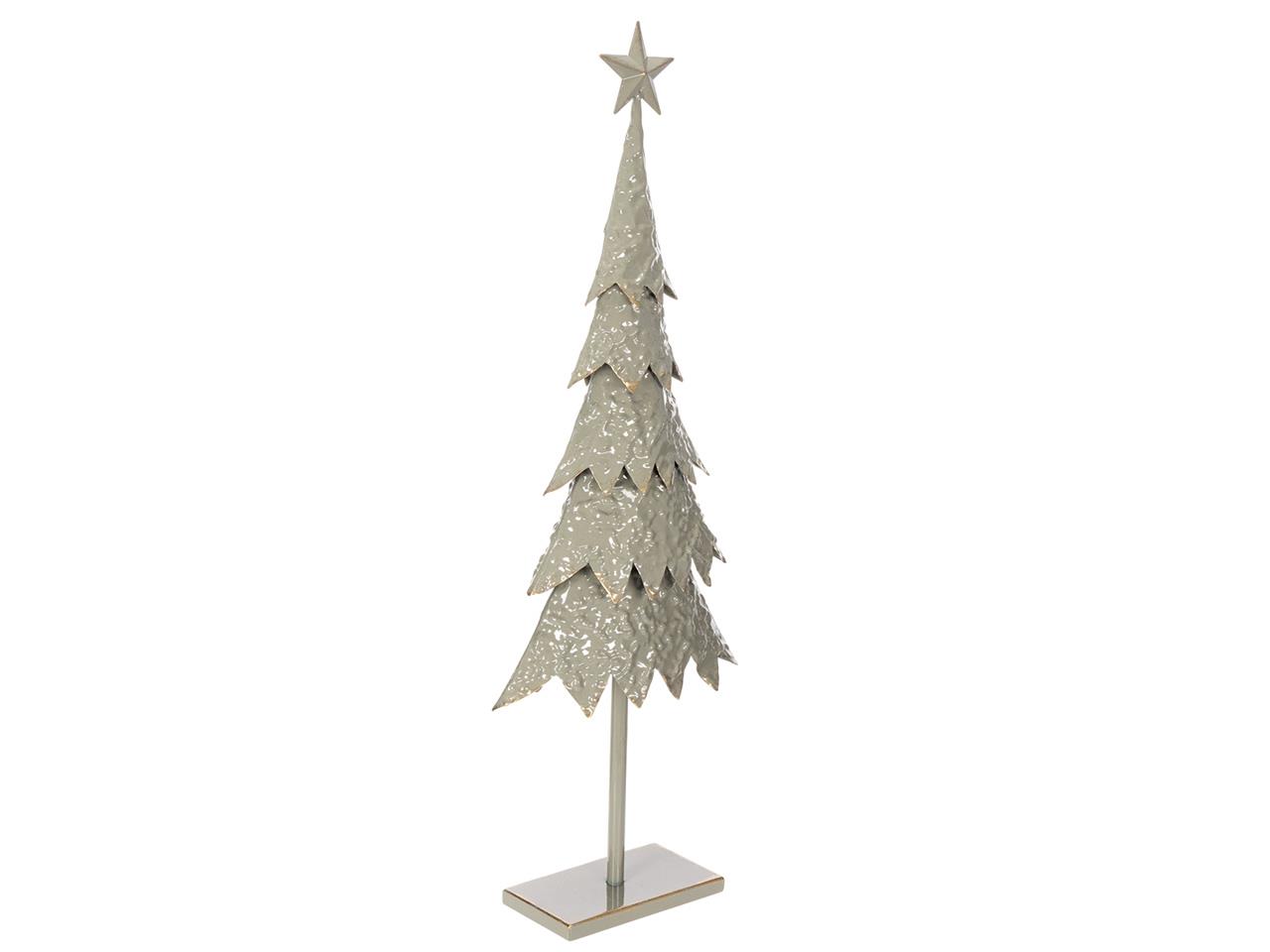 Tannenbaum stehend Metall salbeigrün H74,5cm