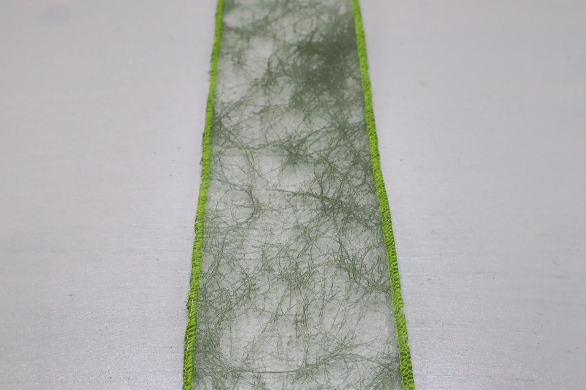 Vliesband wetterfest  kiwi 60 mm, 58