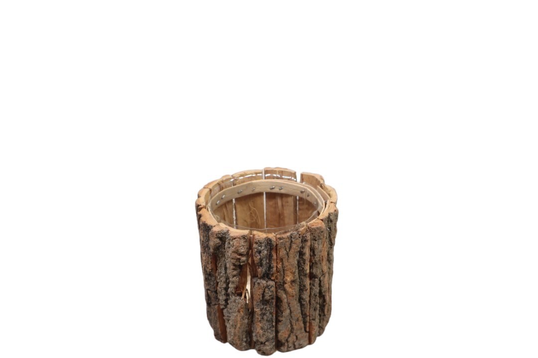 Rindentopf rund natur D12cm