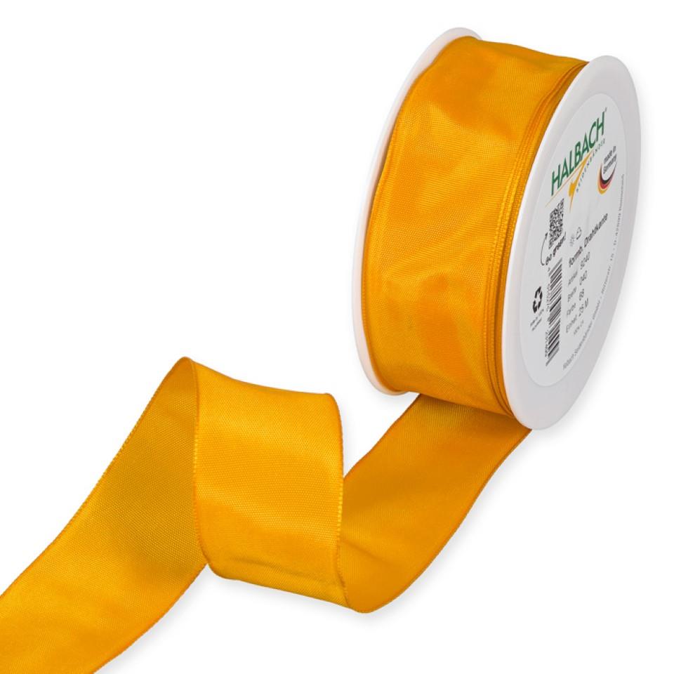 Drahtkantenband 40mm orange 68 Drahtkantenband 40mm orange 68