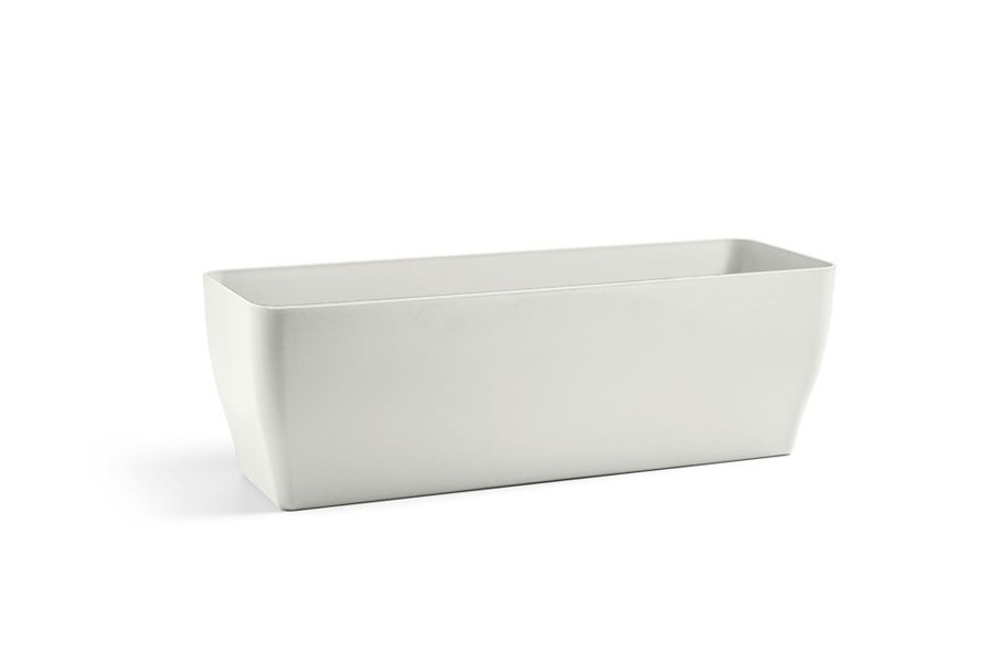 Pflanzkasten Living L39cm weiß matt