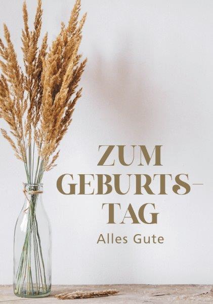 Minikarten Pampas Alles Gute 7,5x5 cm Minikarten Pampas Alles Gute 7,5x5 cm