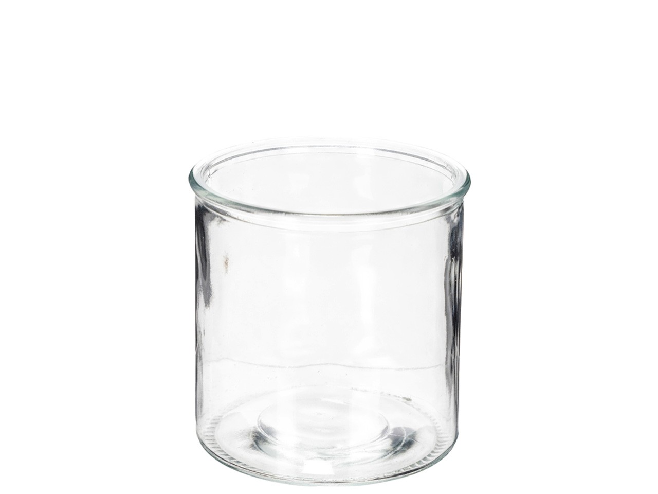 Glaszylinder m. Rand klar D11,5xH11,5cm NETTO