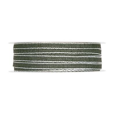 Leinenband m. Kante 7 mm 30 Meter grey/black/white 21 Leinenband m. Kante 7 mm 30 Meter grey/black/white 21