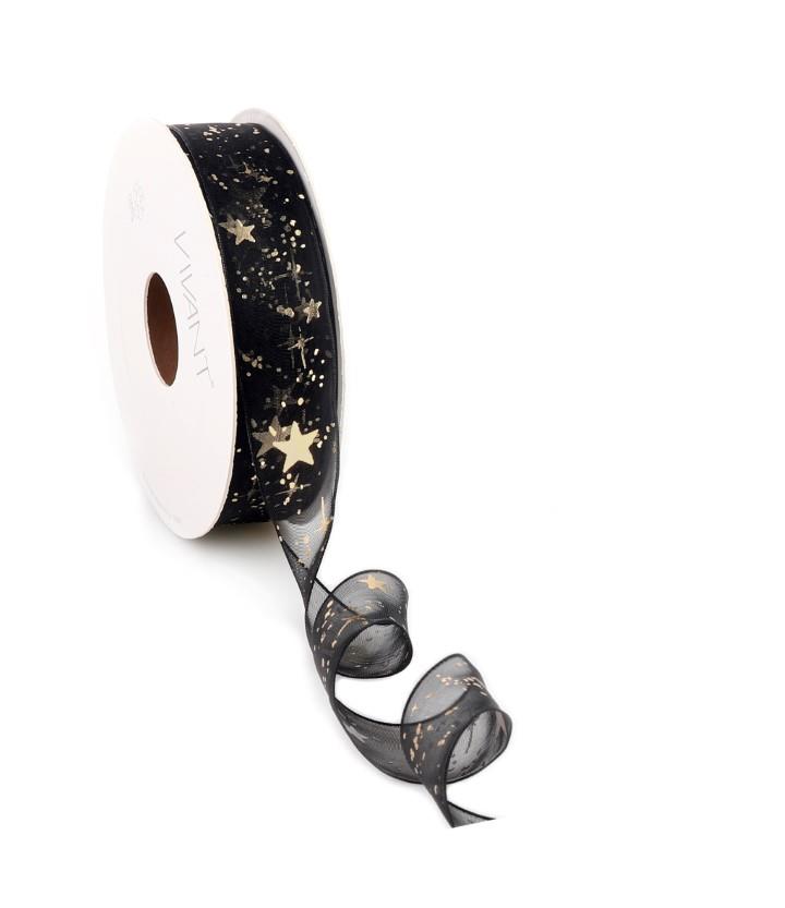 Band Galaxy 25 mm 15 Meter Farbe 85 schwarz