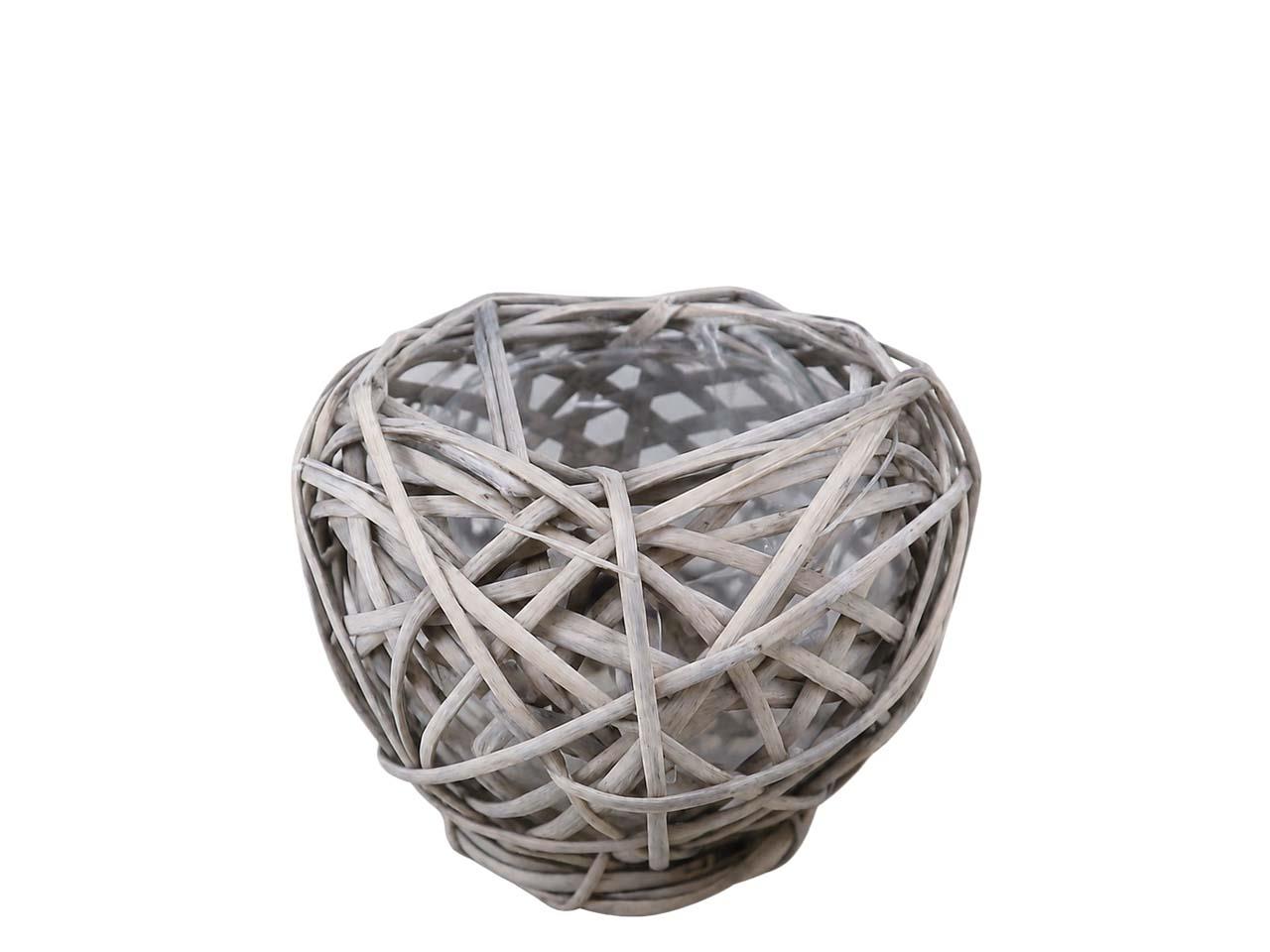 Pflanzkugel Weide grau D16 cm (Pflanzöffnung D11,5cm)