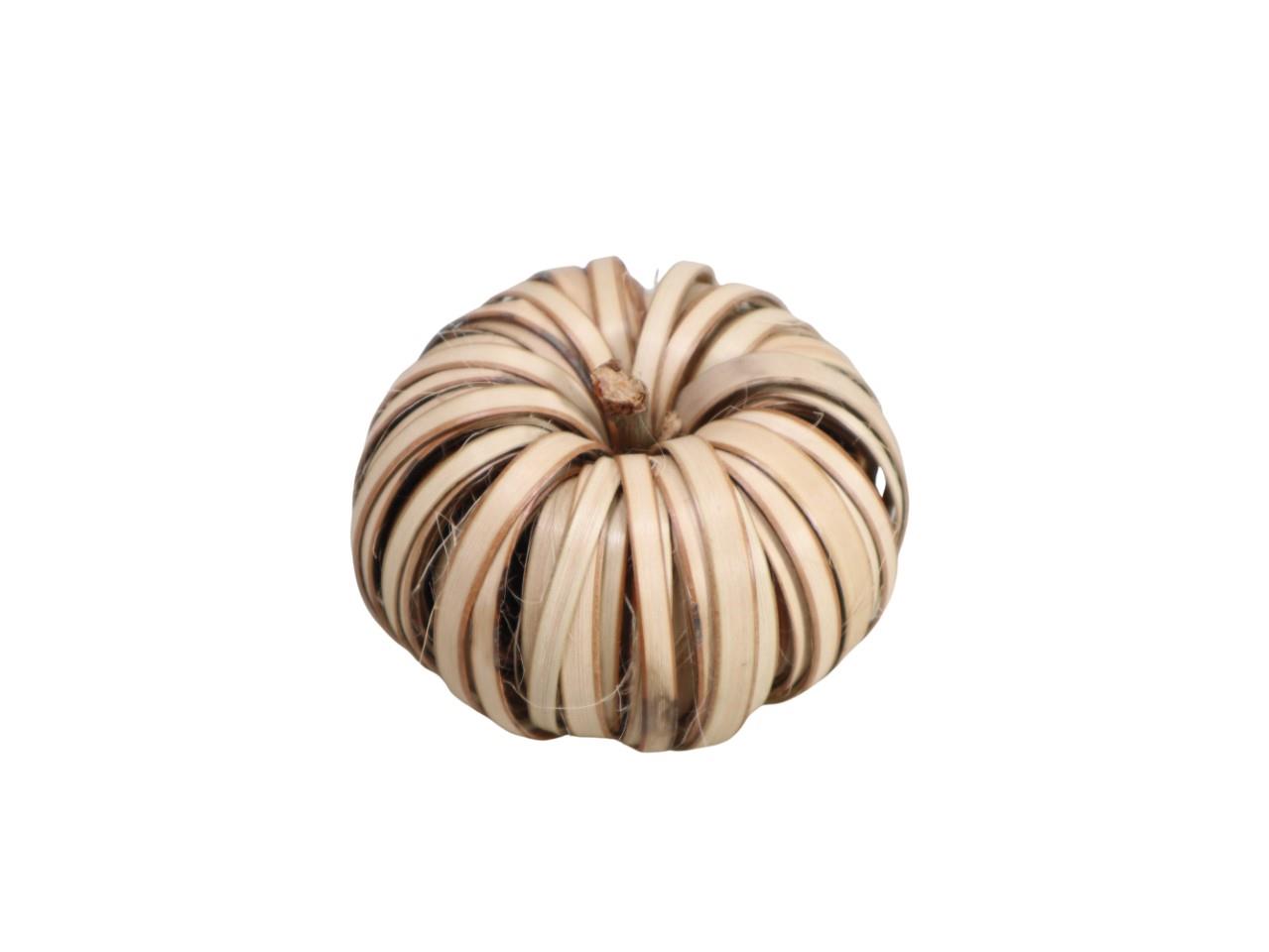 Kürbis Holzi natur 7,5 cm