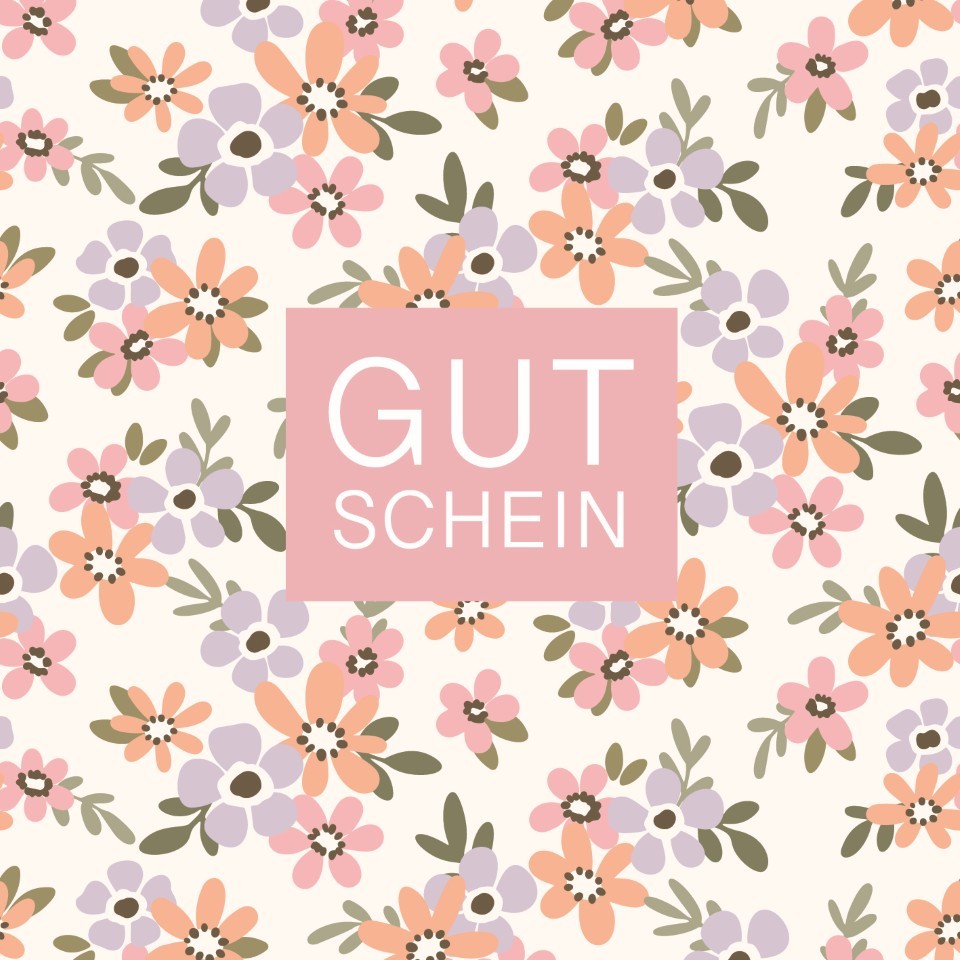 Gutscheine Any Time m. Blütchen 12x12 cm