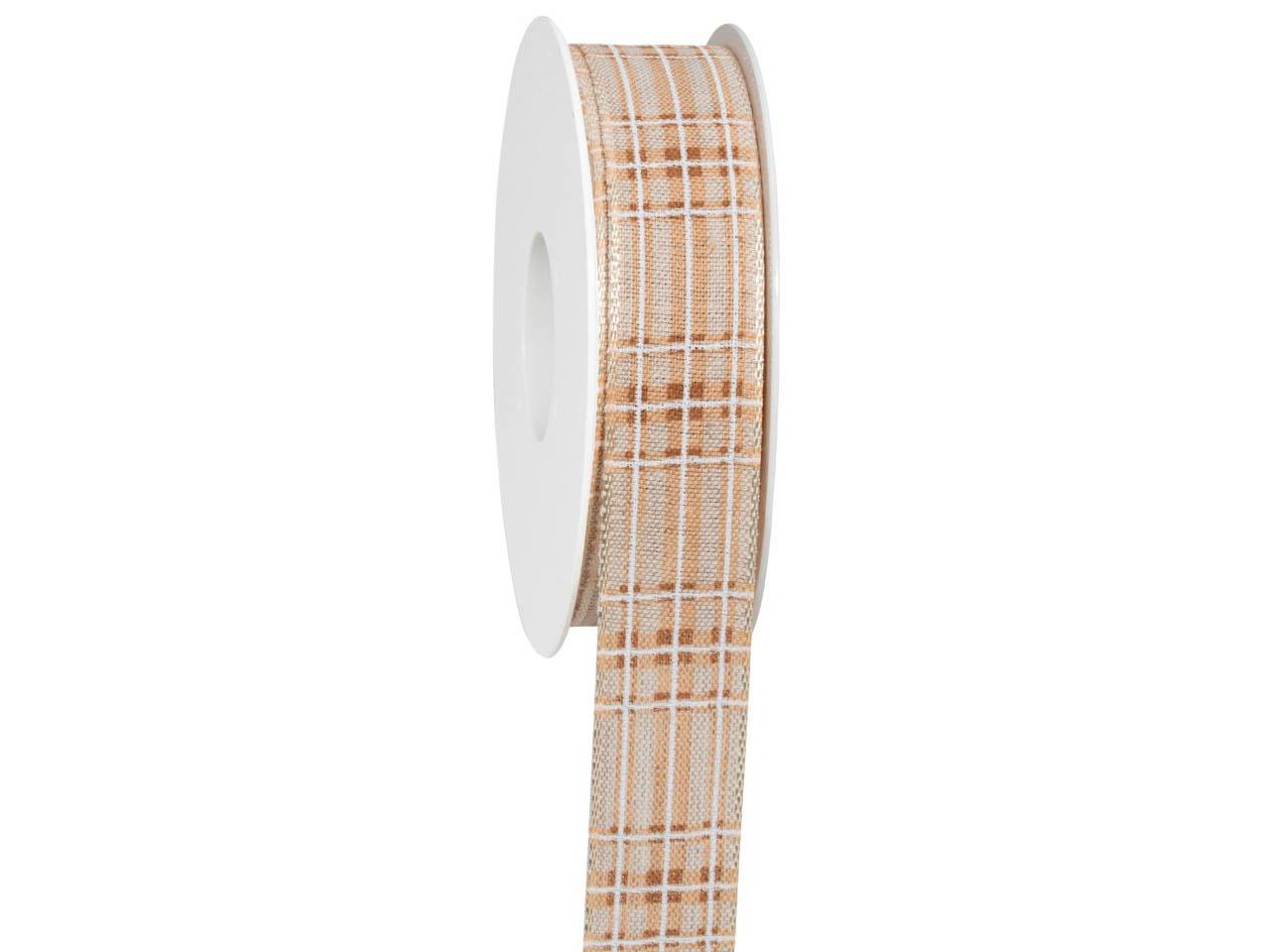 Band Tartar Inspiration 25 mm 18 Meter 71 hellbraun