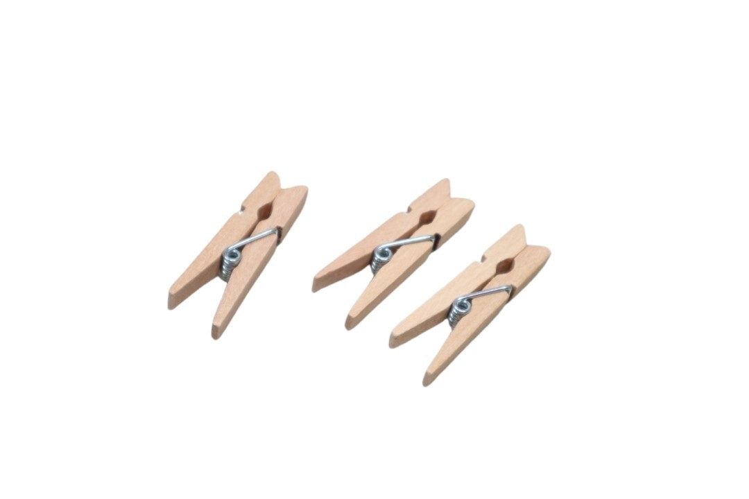 Klammer Holz natur 3cm