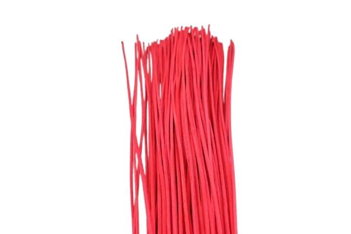 Peddigrohr/Midollino 125gr. rot10 M