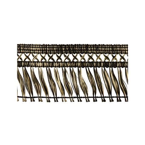 Kreuzfranse 235-50-831 25m altgold/schwarz NETTO