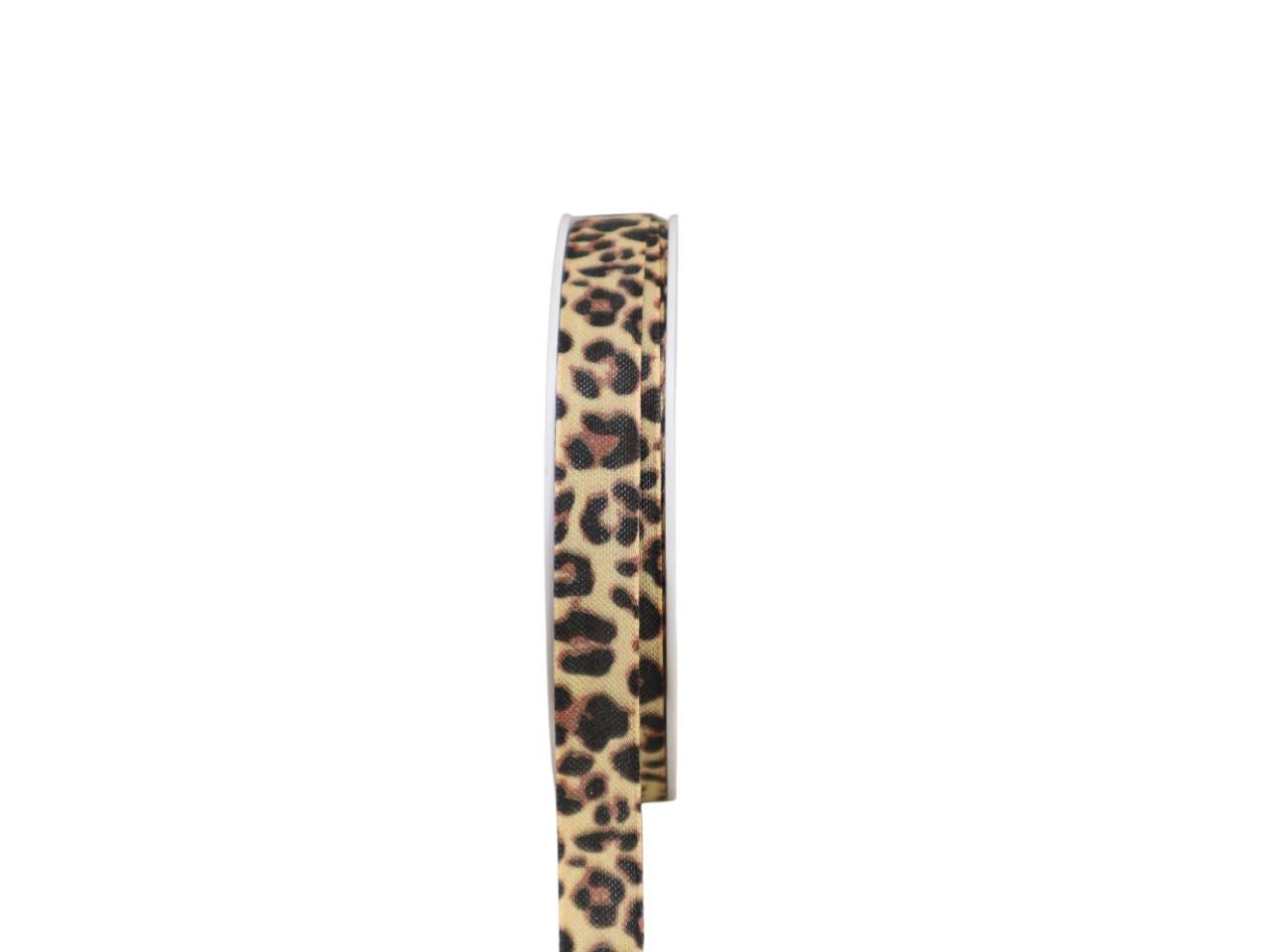 Band Leo Druck natur-braun 15mm