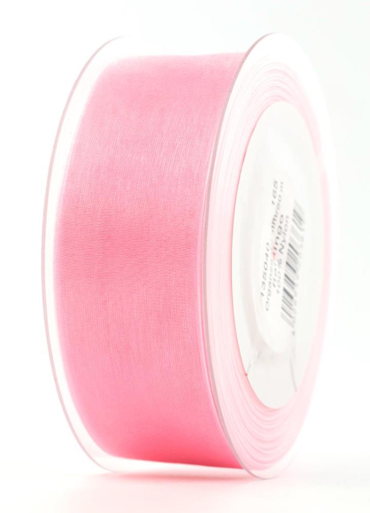 Band Beauty-Organdy 40 mm 50 Meter flamingo 165