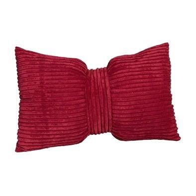 Kissen Schleife ca. 45x30 cm rot