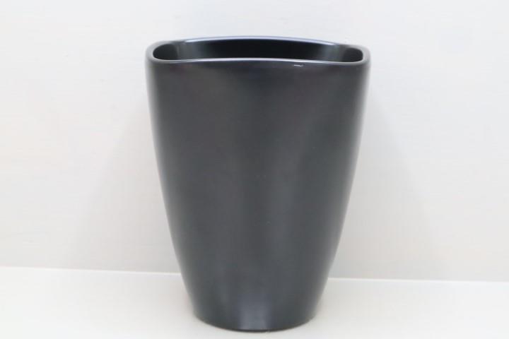 Orchideentopf D10,5H13cm Form 407/12 schwarz matt