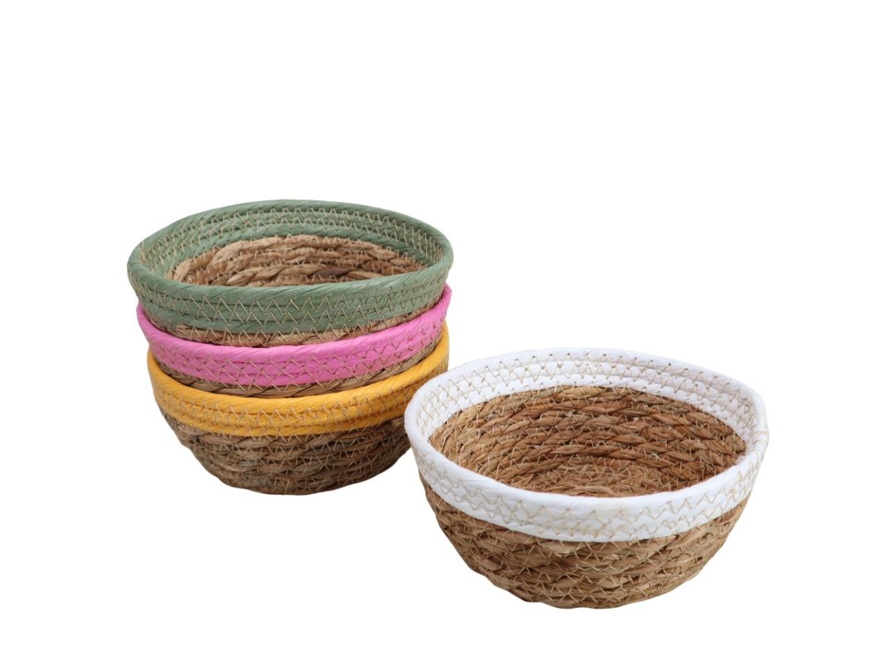 Schale Seegras farbmix-natur D16,5cm