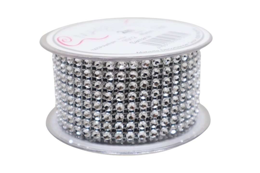 Band Santana 40 mm 2 Meter 750 silber