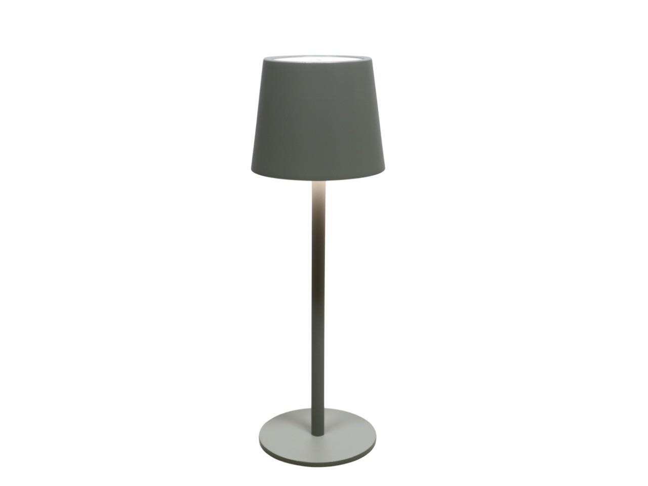 Tischlampe -Theo- 27,5x9 cm matt oliv