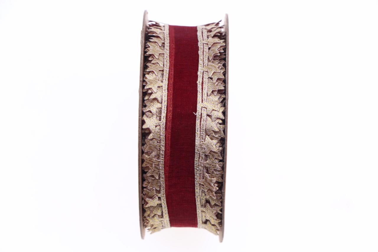 Band Beru 30 mm 10 Meter bordeaux 124
