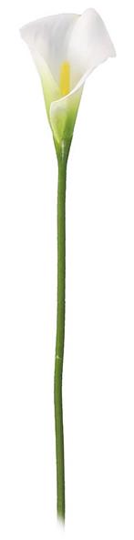 Calla Lilie weiss Plastik L28cm
