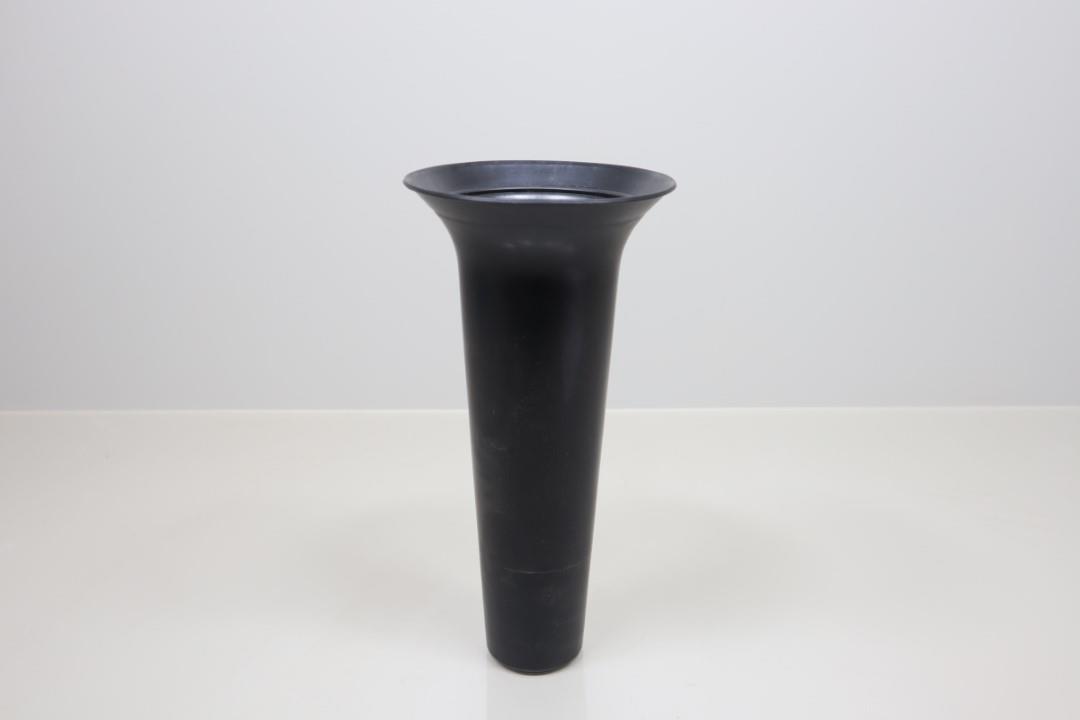 Vaseneinsatz schwarz MIT Rand 32cm