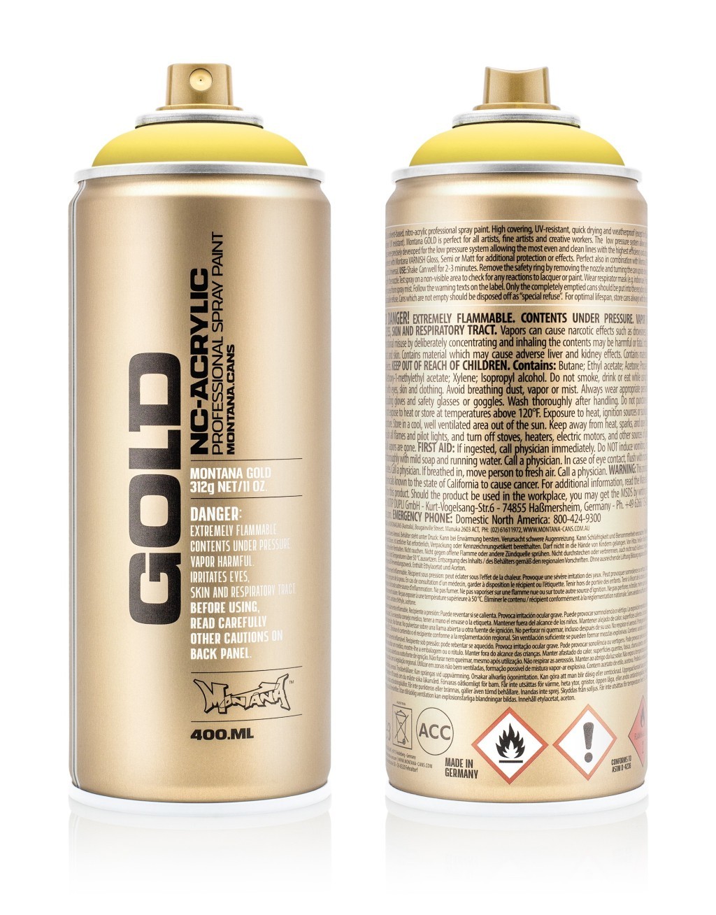 Spray 400 ml 1010 ostergelb NETTO