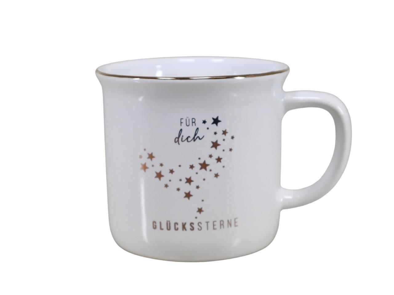 Tasse Keramik Sterne "Für dich" D9 H8,5cm