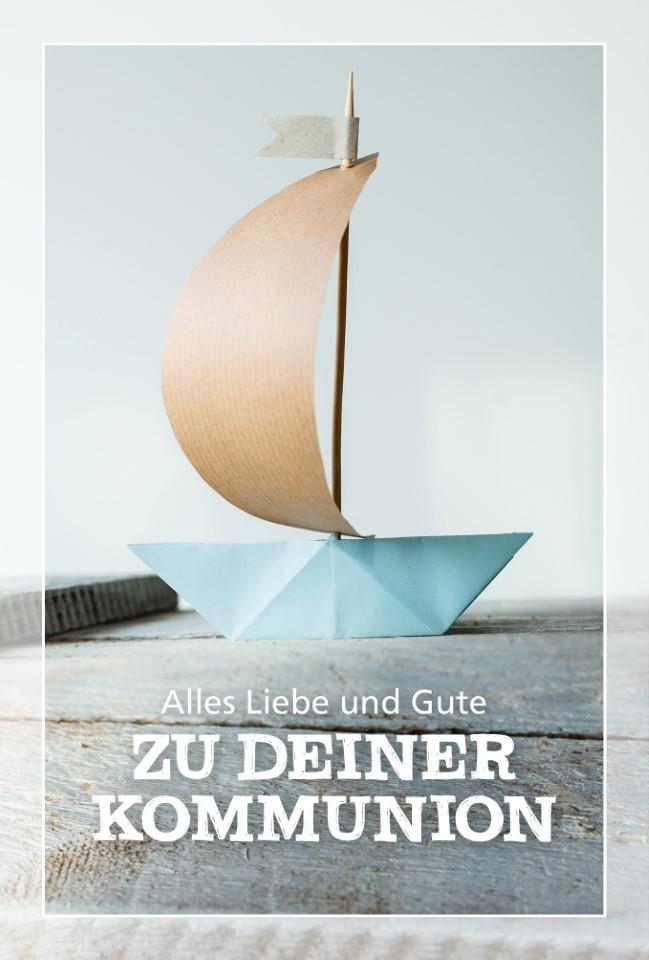 Glückwunschkarten Kommunion  11,5x17 cm
