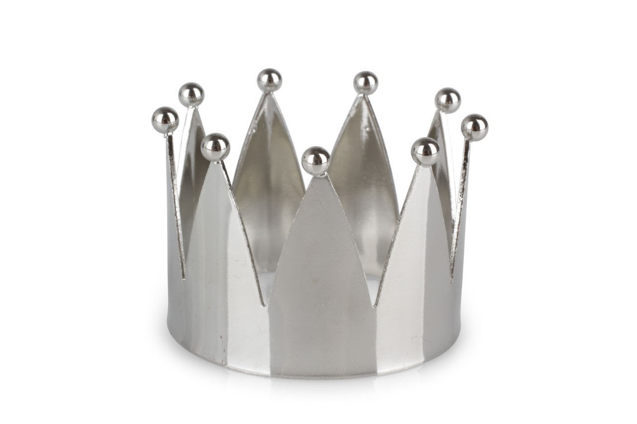 Krone Serviettenring Metall silber D4,5xH3,4cm