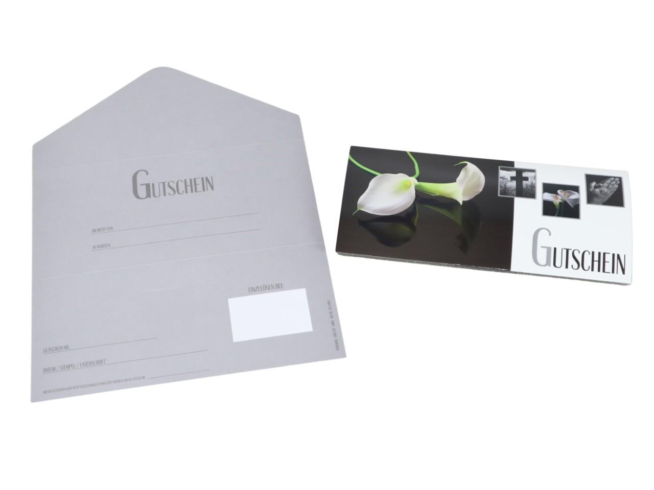 Gutschein Trauer 21x30 cm