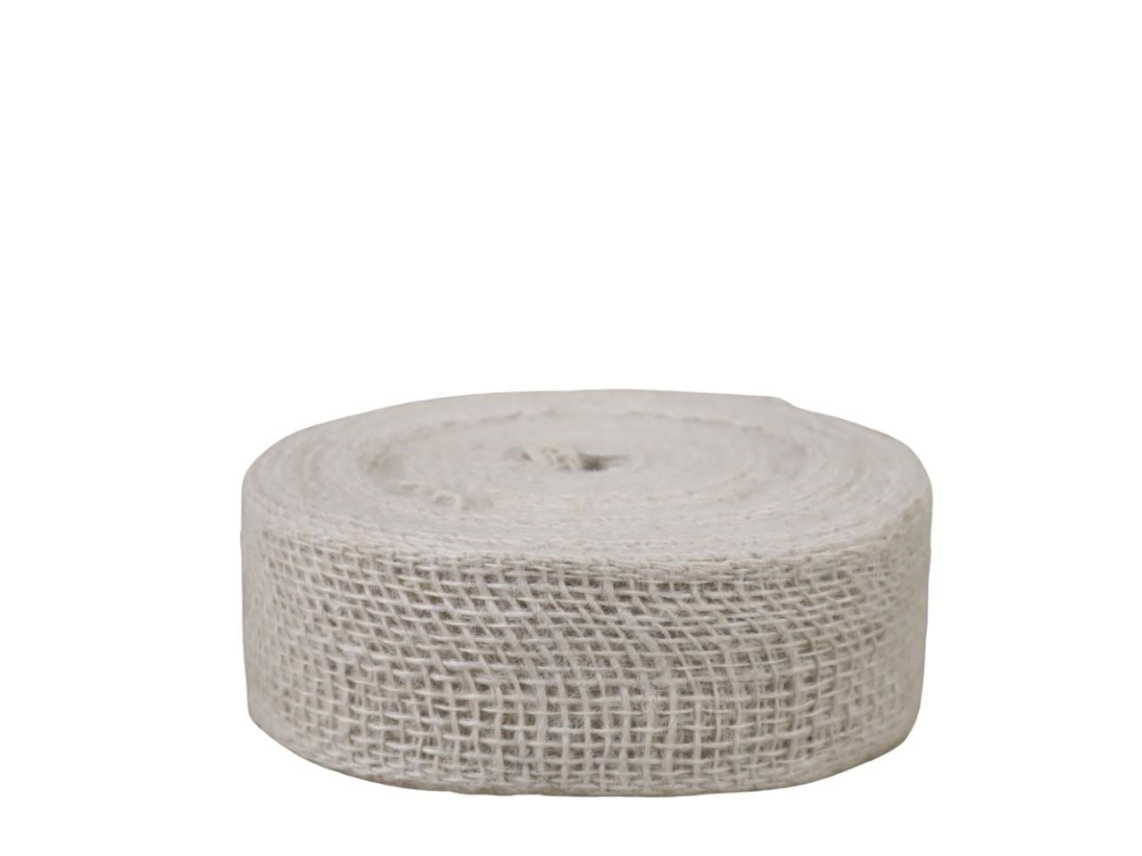 Jute 5 cm creme 25 Meter