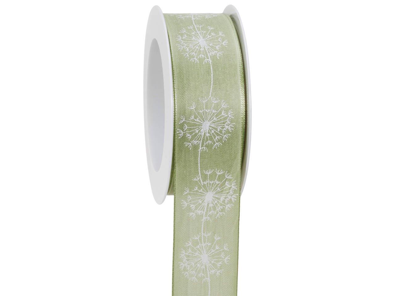 Band Dandelion 40 mm 15 Meter lindgrün 543