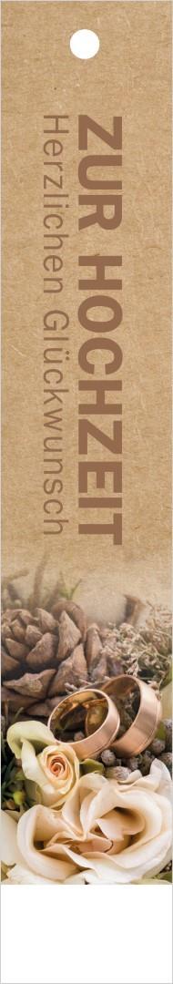 Geschenkkärtchen Zur Hochezit 3x15 cm Geschenkkärtchen Zur Hochezit 3x15 cm