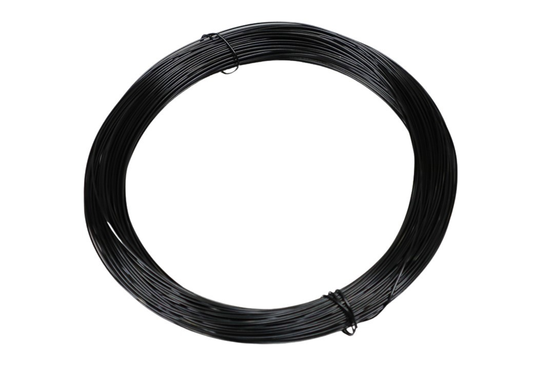 Aluminium-Draht 1,0mm 60m schwarz