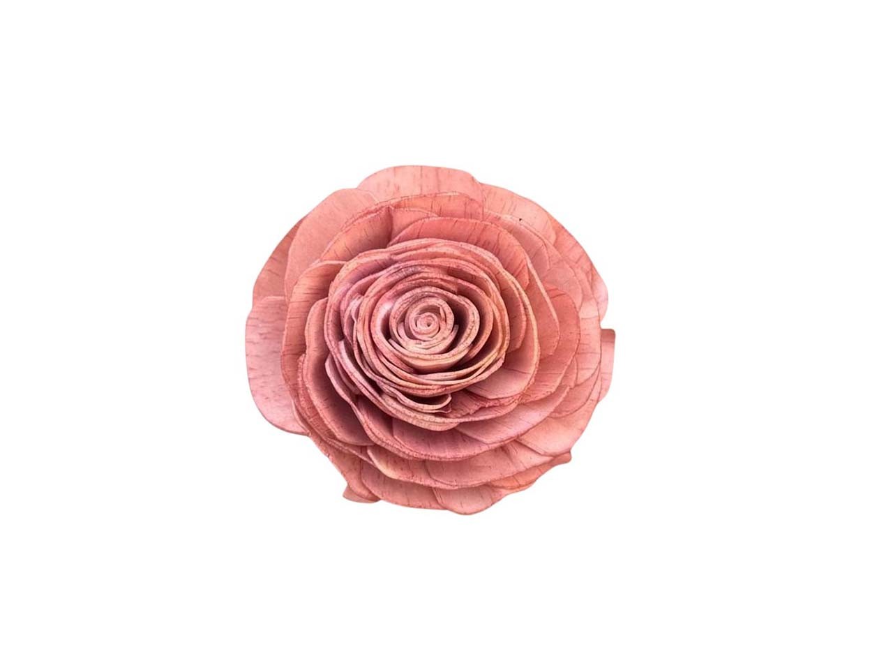 Rose Sola am Draht D6cm altrosa