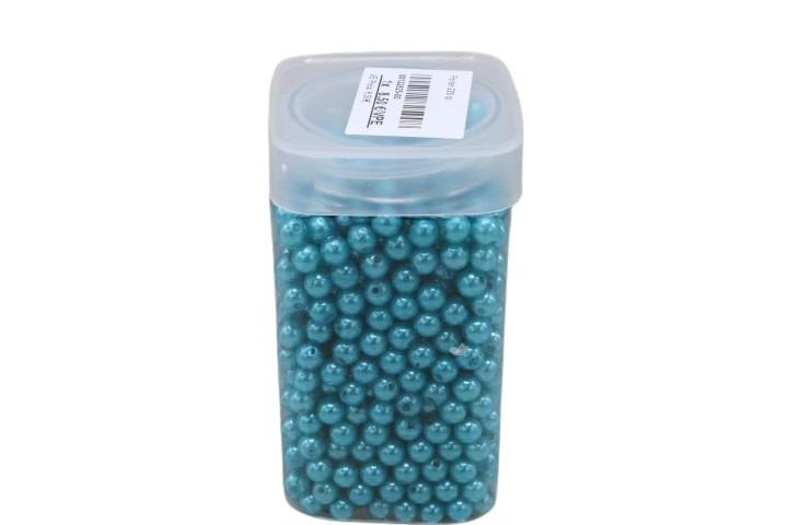 Perlen 8mm 220 gr. aqua/türkis Perlen 8mm 220 gr. aqua/türkis