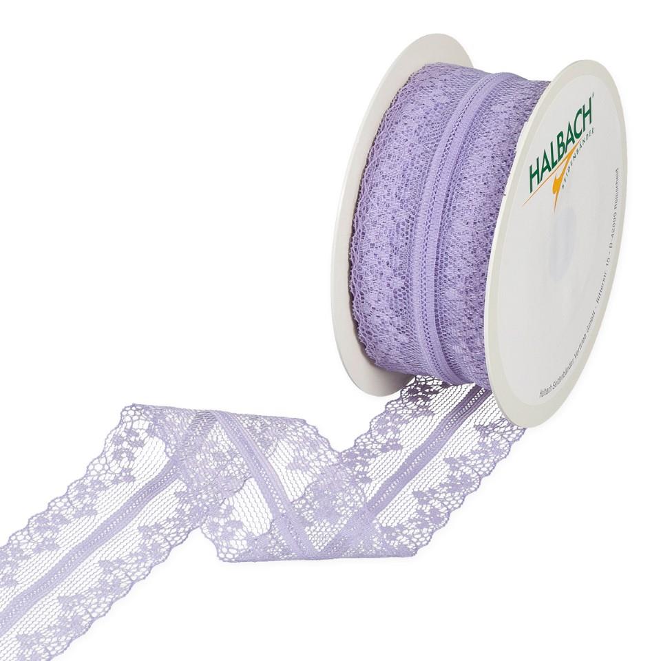 Spitze 36 mm 15 Meter lavender 537 Spitze 36 mm 15 Meter lavender 537
