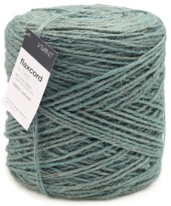 Kordel Flaxcord 3,5 mm auf Spule ca. 1 kg Farbe 46 jade