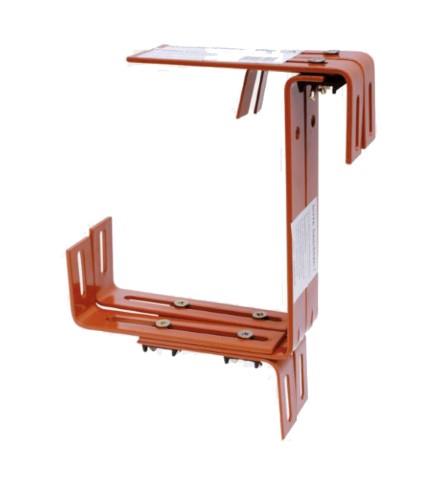 Balkonkastenhalter schwer (f.Aquakasten) terracotta