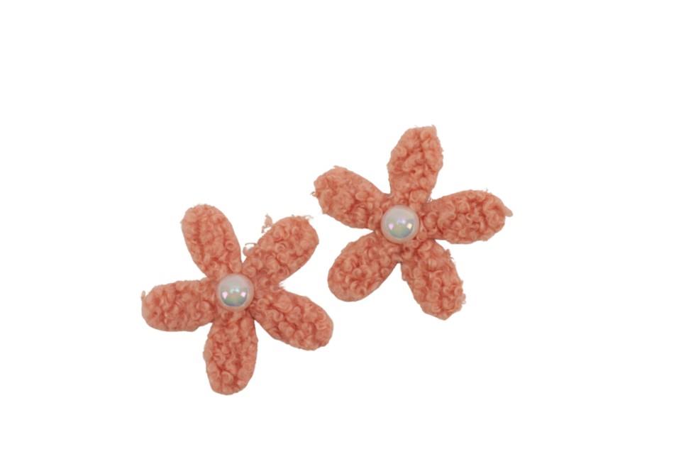 Blütenstreuer Freddi Filz orange D5cm