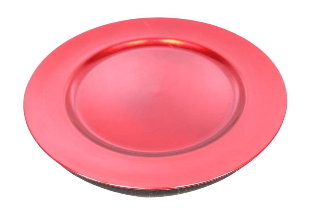 Teller KARA Plastik rot D33cm Teller KARA Plastik rot D33cm