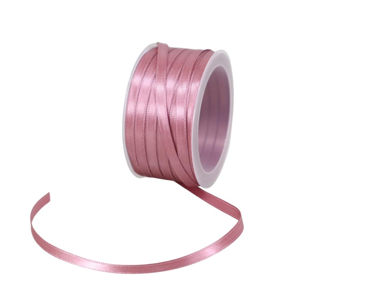 Satinband 6 mm 50 Meter altrosa 380 Satinband 6 mm 50 Meter altrosa 380